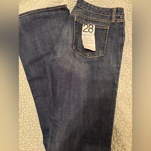 Paper denim and cloth flare jeans 28 NWT
